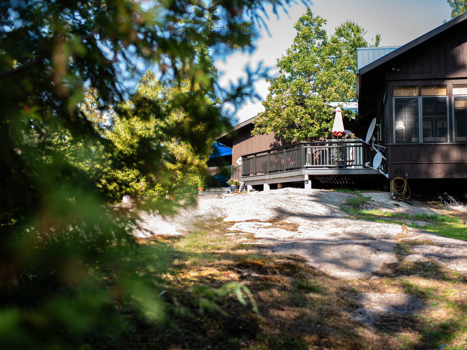 Tree-Integrated Cottage Deck, photo 6
