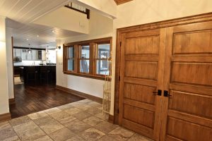 custom built cottage - hallway