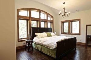 custom built cottage - bedroom