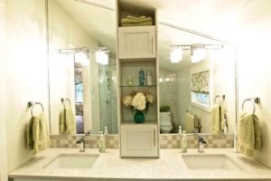 interior renovation - bathroom vanity