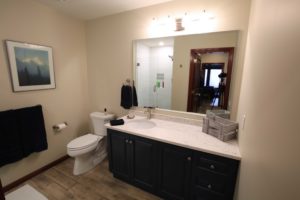 Clear Lake Bathroom Renovation - Lower Bathroom