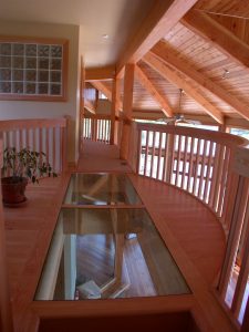 custom award winning home - upstairs hallway