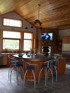 custom award winning home - kitchen