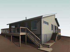 custom stoney lake cottage - Revit Drawing