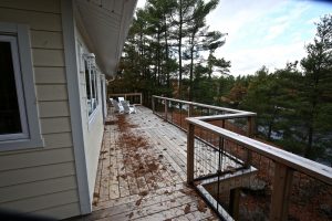 custom stoney lake cottage - Deck