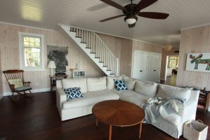 stoney lake custom cottage build-living room 2