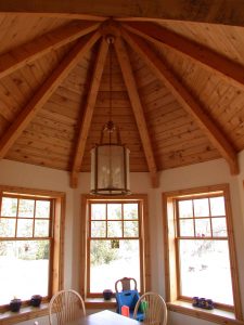 lakefield custom home - sun room