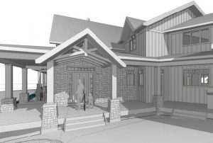 custom cottage build - revit sketch