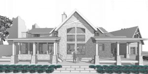 custom cottage build - drawing