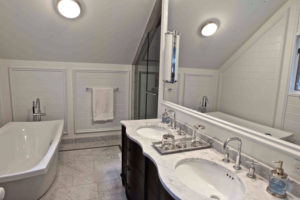 Stoney Lake Bathroom Renovation - Looking in from Door