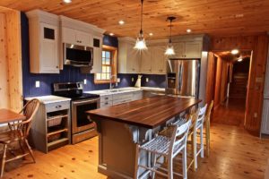 Stoney Lake island cottage renovation - kitchen