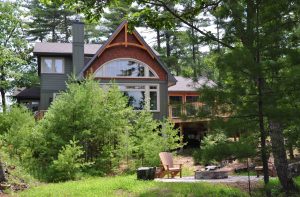 Custom Built Island Cottage - Exterior