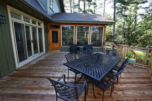 Custom Built Island Cottage - Deck