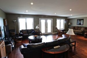 Custom Home Lakefield - Finished Basement