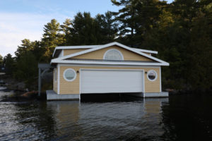 Island Boathouse Stoney Lake