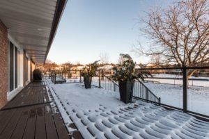 Exterior and back deck