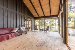 Screened In Porch Stoney Lake (7)