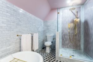 House Renovation - Master Bathroom shower view