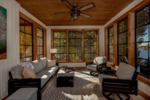 Custom Cottage Renovation - Screened Porch