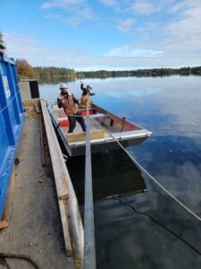 Barge trip
